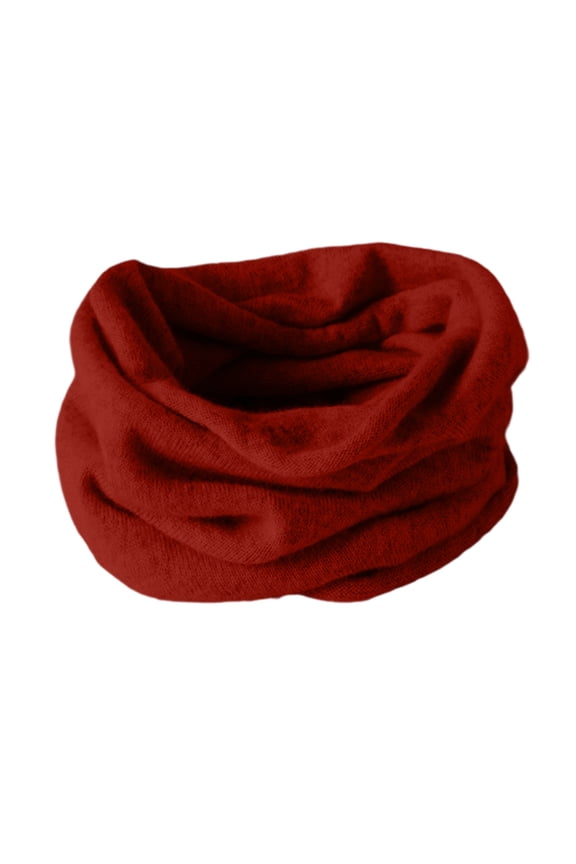 Womens Pashmina Loop Scarf Warmer Trendy Cold Neck Gaiter Soft Scarf Winter Solid Color Scarves Wine 16 In