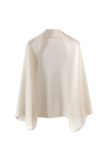 sachin and babi light blue dress Sheer Chiffon Open Front Evening Shawl Wrap with Scarf Ring Set – eXcaped main image 0
