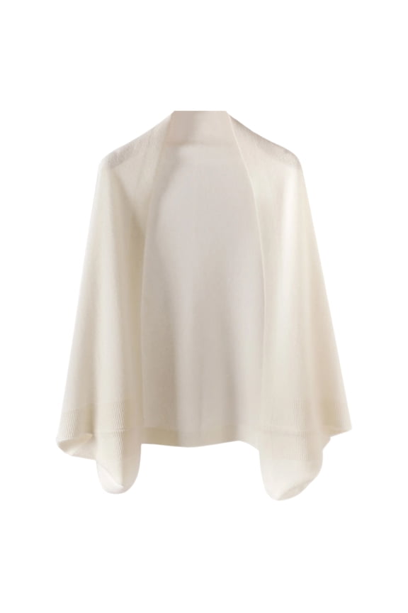 Women's Soft Shawls and Wraps Warm Shawl with Sleeves Pashminas Plain Shawl Wrap Lightweight Open Front Shawls 2026 White 50 In