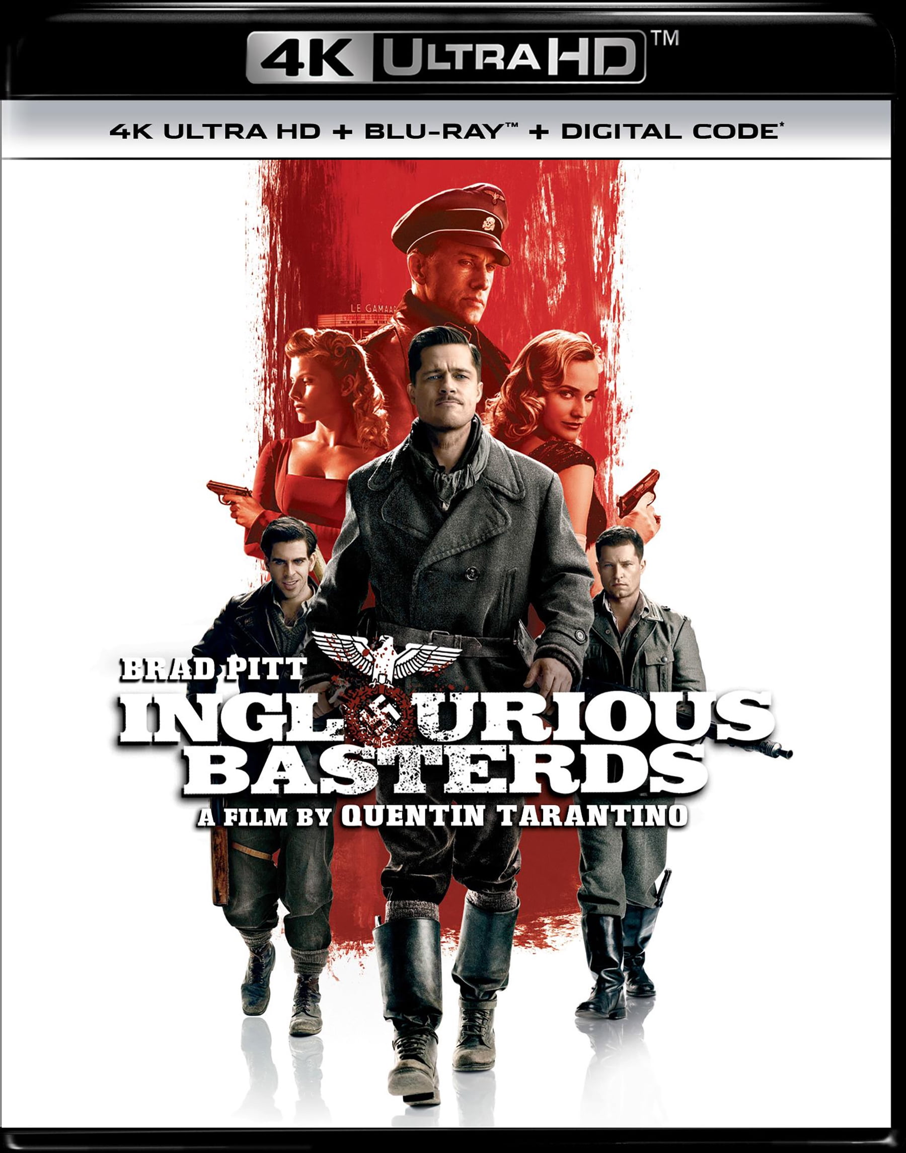 SDS, Action Blu-ray, Inglourious Basterds 4K Ultra HD + Digital