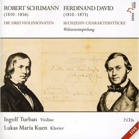 Ingolf Turban - Violin Sonatas / Violin & Piano Works - Classical - CD
