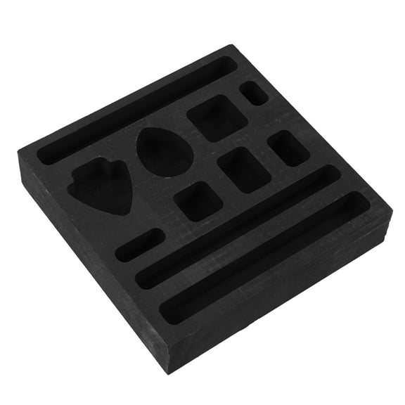 Ingot Mold Smelting Graphite Oil Tank The Tools Casting Metal DIY Gold Model Jewelry