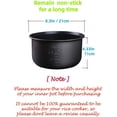 thumbnail image 1 of Ingpro Original Non-Stick Rice Cooker Inner Pot 5.5 Cup 3L Compatible with  Tiger Replacement, 1 of 7
