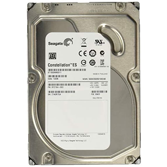 Seagate Constellation ES ST1000NM0011 1 TB 3.5" Internal Hard Drive - SATA/600 - 7200 rpm - 64 MB Buffer