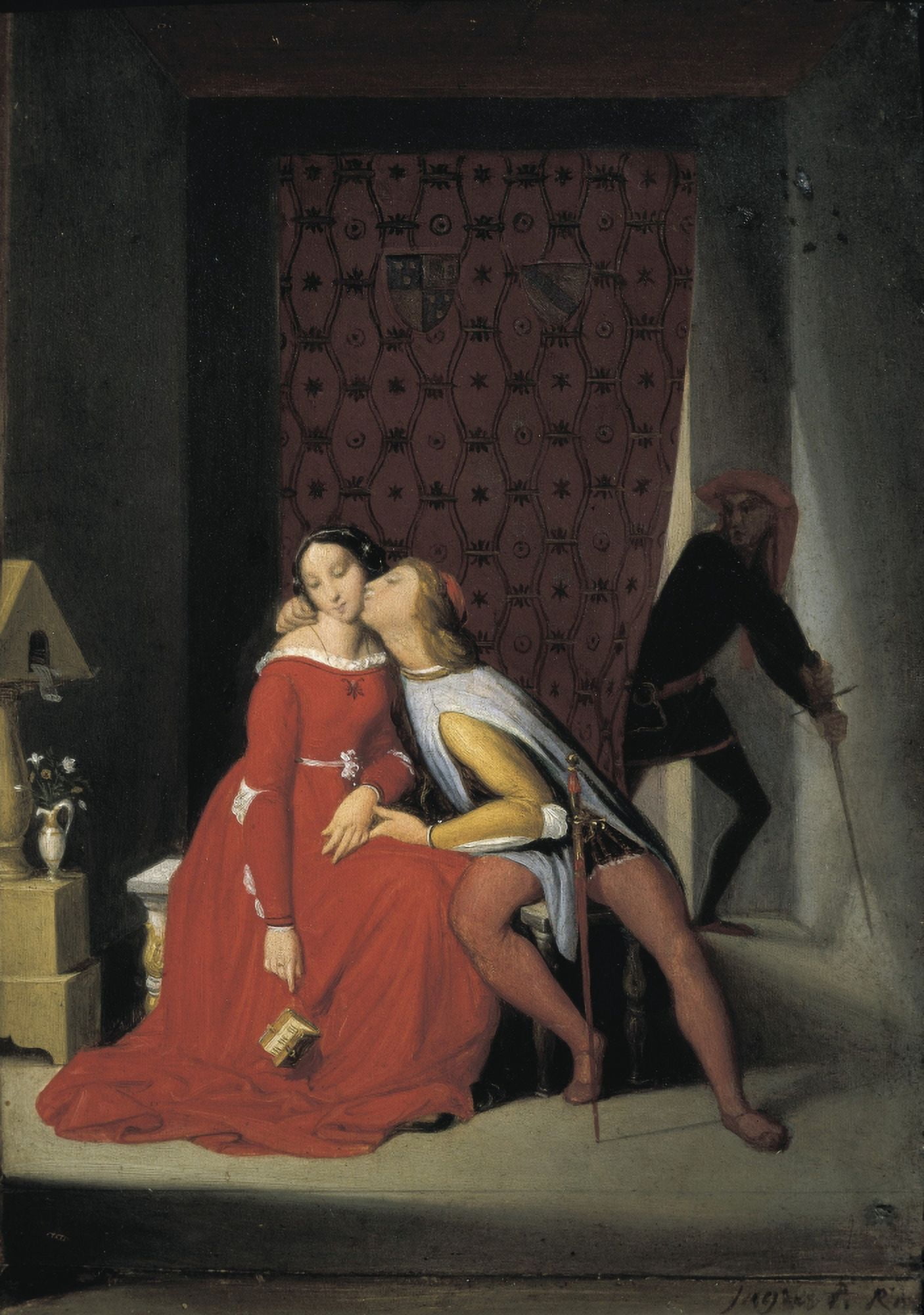 Ingres Jean-Auguste-Dominique (1780-1867) Canvas Art - (24 x 36)