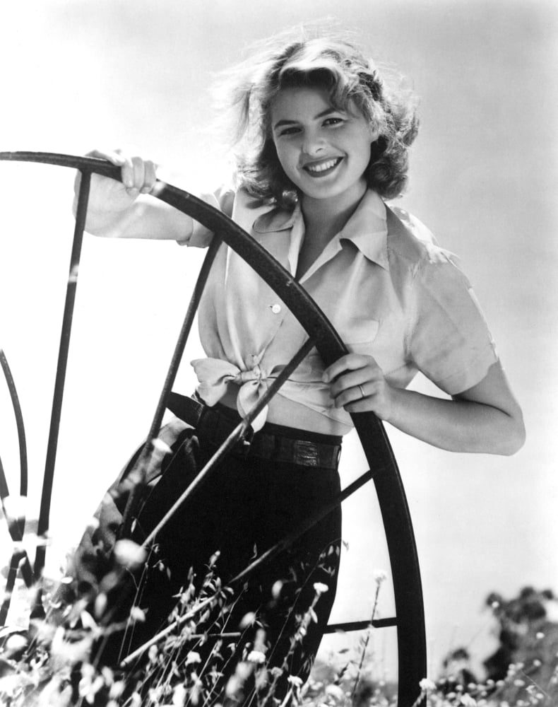 Ingrid Bergman Canvas Art - (16 x 20)