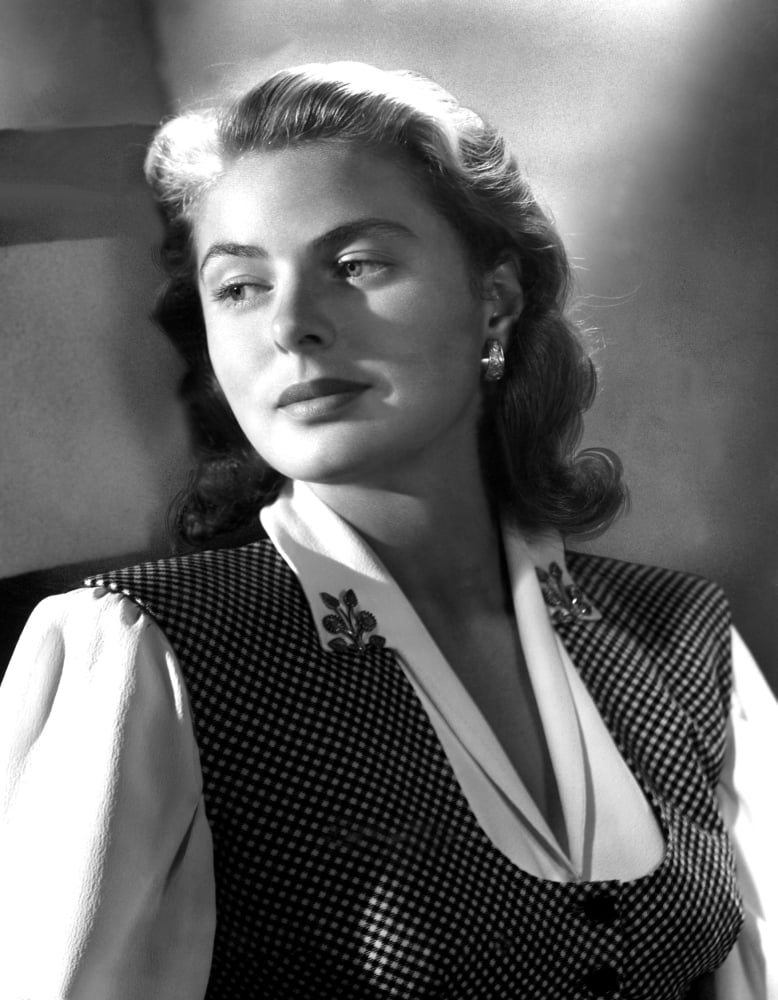 Ingrid Bergman Canvas Art - (16 x 20)