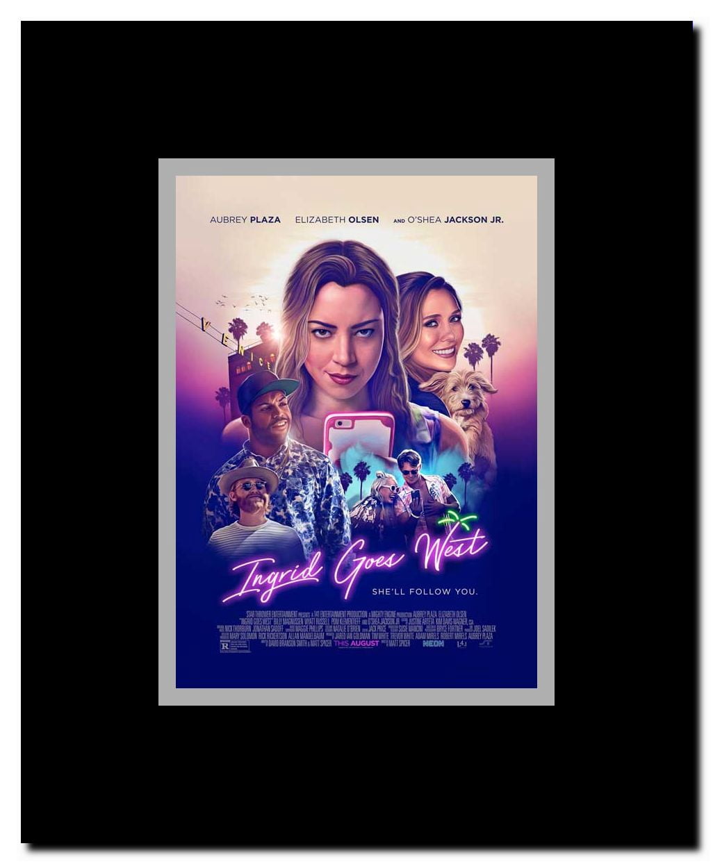 Ingrid Goes West Framed Movie Poster