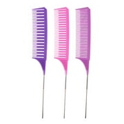 Ingrid Hair Styling Combs Tailed Comb Set Coloring Dyeing Comb Salon Tool Sectioning Highlighting Weaving Cutting Comb for Hairdressing