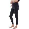 thumbnail image 1 of Ingrid & Isabel Basics 7/8 Active Postpartum Maternity Female Legging, Compression & Support for Recovery, Black, 1 of 5