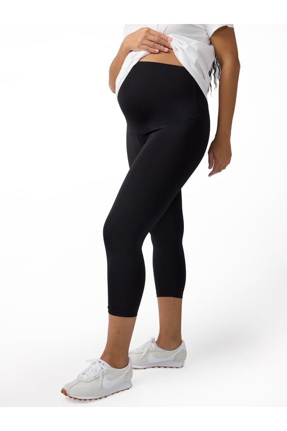 Maternity Capri Leggings, Available in Sizes S-XXL