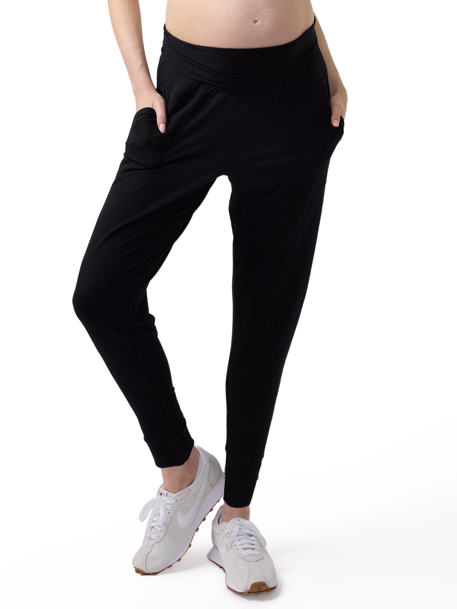 Ingrid & Isabel For Every Belly Women's Maternity Comfort Knit Jogger, Sizes S-XXL