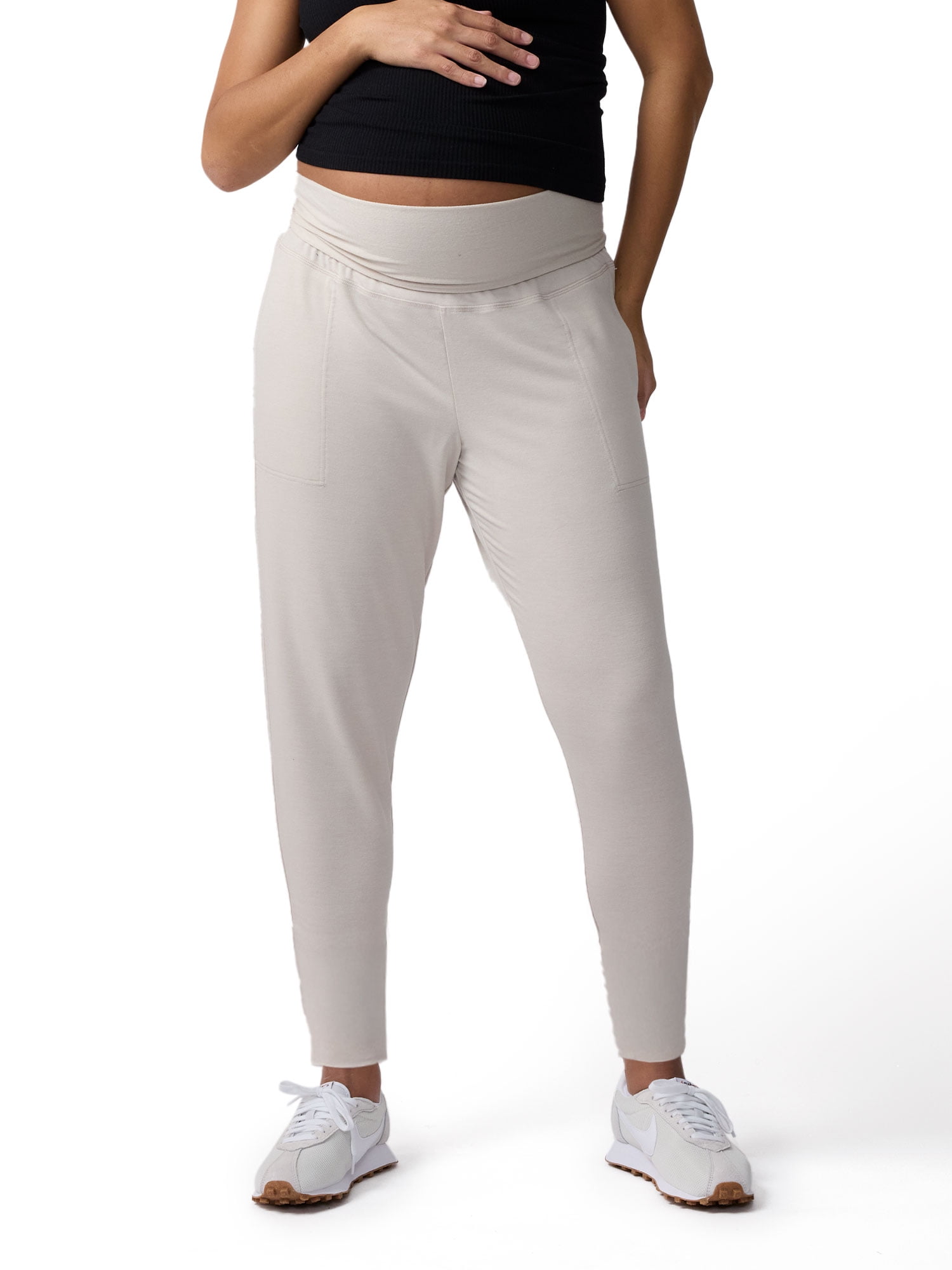 Ingrid & Isabel For Every Belly Women's Maternity Comfort Knit Jogger, Sizes S-XXL