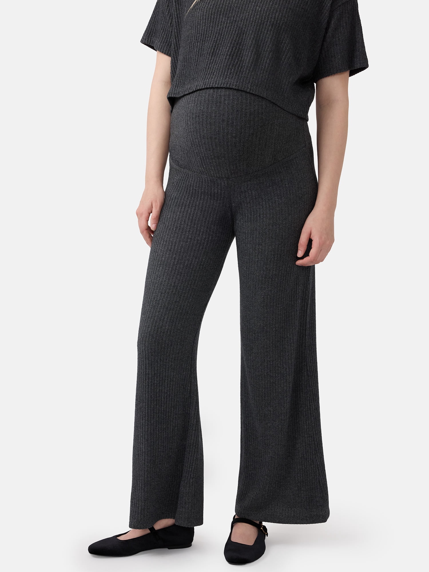 Ingrid & Isabel For Every Belly Maternity Cozy Rib Pant