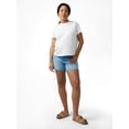 thumbnail image 1 of Ingrid & Isabel For Every Belly Maternity Denim Short, Available in Sizes S-XXL, 1 of 9