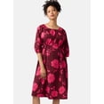 thumbnail image 1 of Ingrid & Isabel For Every Belly Women’s Maternity Midi Cotton Dress, Sizes S-XXL, 1 of 8