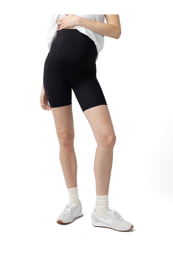 Women's Maternity Biker Shorts, Available in Sizes S-XXL