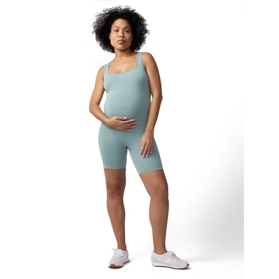 Ingrid & Isabel For Every Belly Women's Maternity Favorite Short Unitard, Sizes S-XXL