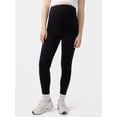 thumbnail image 1 of Ingrid & Isabel For Every Belly Women's Maternity Fleece Lined Leggings, Sizes S-XXL, 1 of 8