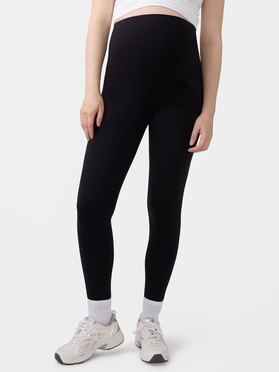 Women's Maternity Fleece Lined Leggings, Sizes S-XXL