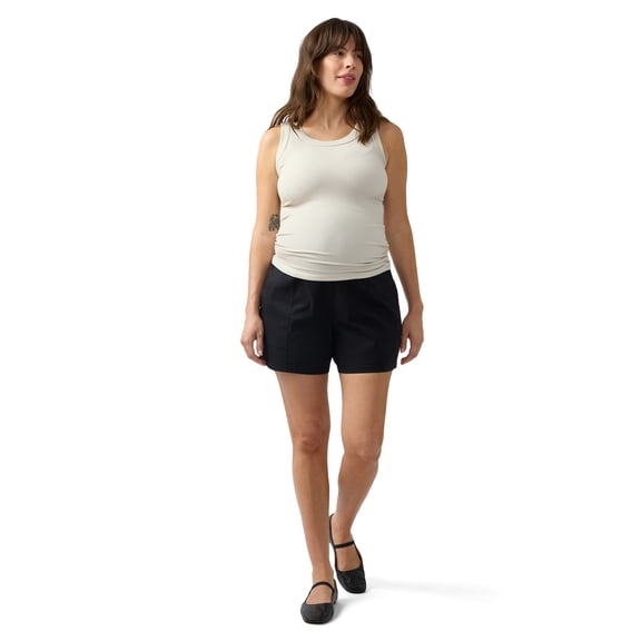Ingrid & Isabel For Every Belly Women's Maternity Over The Belly Casual Shorts, Sizes S-XXL