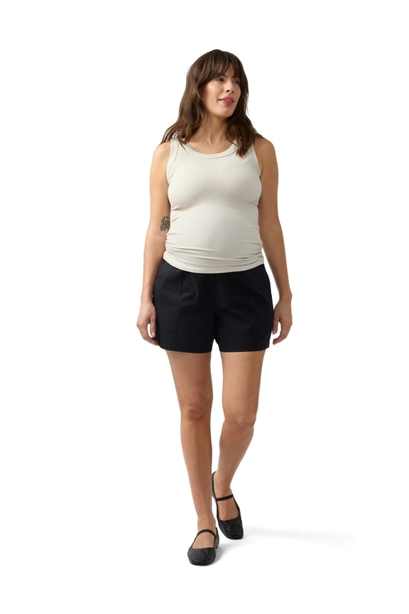 Women's Maternity Over The Belly Casual Shorts, Sizes S-XXL