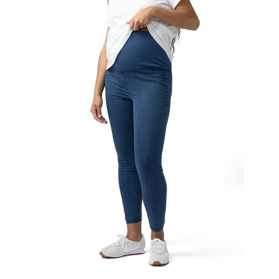 Ingrid & Isabel For Every Belly Women's Maternity Over The Belly Skinny Jegging, Sizes S-XXL