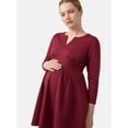 thumbnail image 1 of Ingrid & Isabel For Every Belly Women’s Maternity Pintuck Mini Dress, Sizes S-XXL, 1 of 8