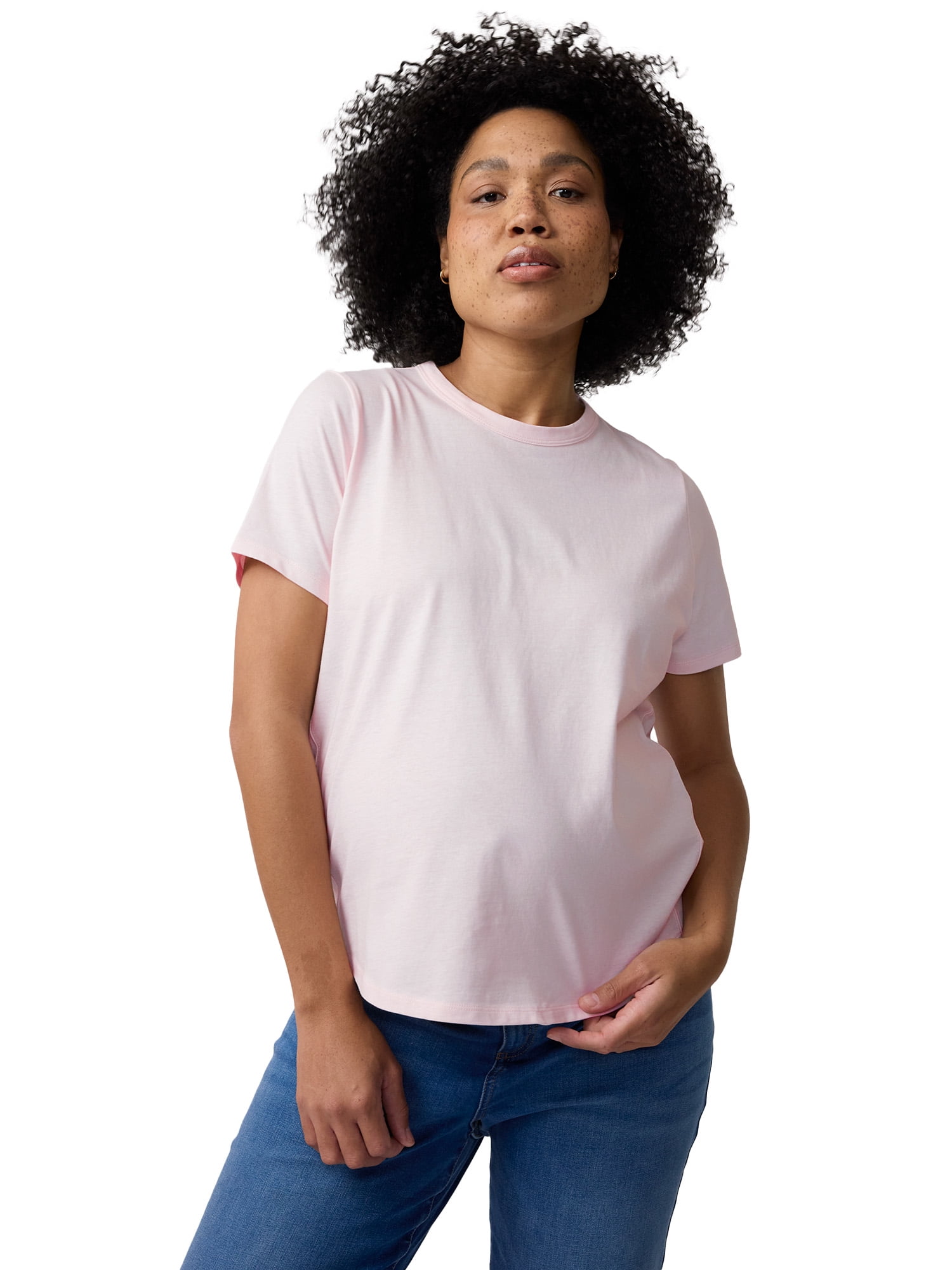 Ingrid & Isabel For Every Belly Maternity Relaxed Crew Tee, Sizes S-XXL