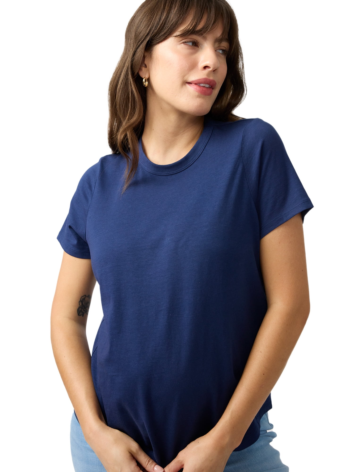 Ingrid & Isabel For Every Belly Maternity Relaxed Crew Tee, Sizes S-XXL