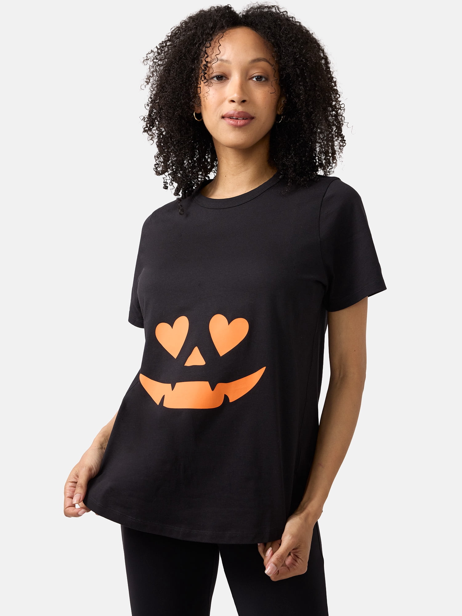 Ingrid & Isabel For Every Belly Women's Maternity Graphic Cotton T-Shirt, Sizes S-XXL