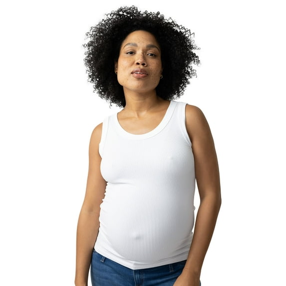 Ingrid & Isabel For Every Belly Women's Maternity Seamless Fitted RibTank, Sizes S-XXL
