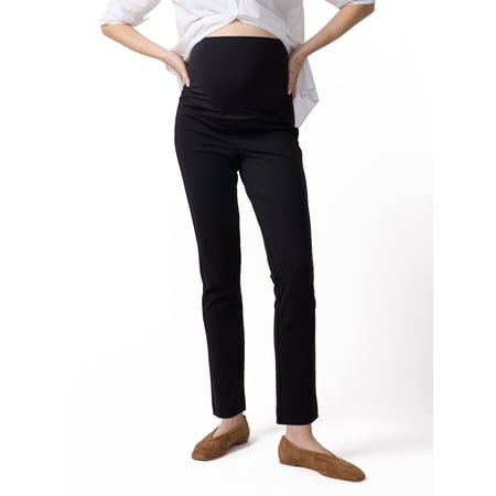 Ingrid & Isabel For Every Belly Women's Maternity Slim Ponte Pant, Sizes XS-XXL