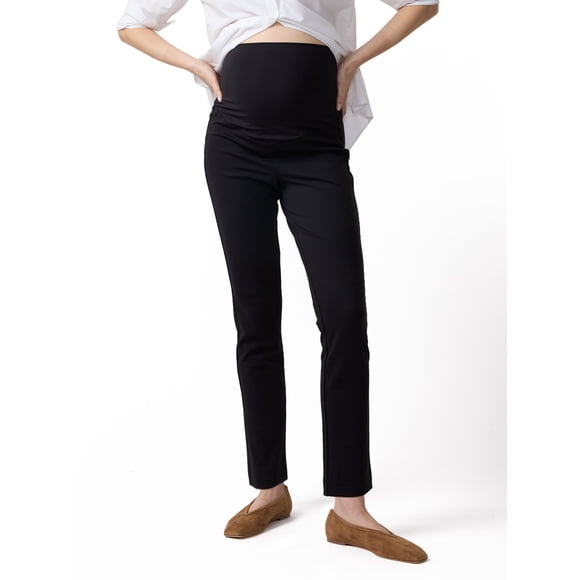 Ingrid & Isabel For Every Belly Women's Maternity Slim Ponte Pant, Sizes XS-XXL