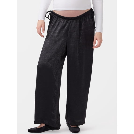 Ingrid & Isabel For Every Belly Women’s Maternity Under the Belly Drape Pants, Sizes S-XXL