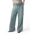 thumbnail image 1 of Ingrid & Isabel For Every Belly Women's Maternity Wide Leg Gauze Pant, Sizes XS-XXL, 1 of 12