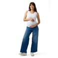 thumbnail image 1 of Ingrid & Isabel For Every Belly Maternity Wide Leg Jeans, Size S-XXL, 1 of 10