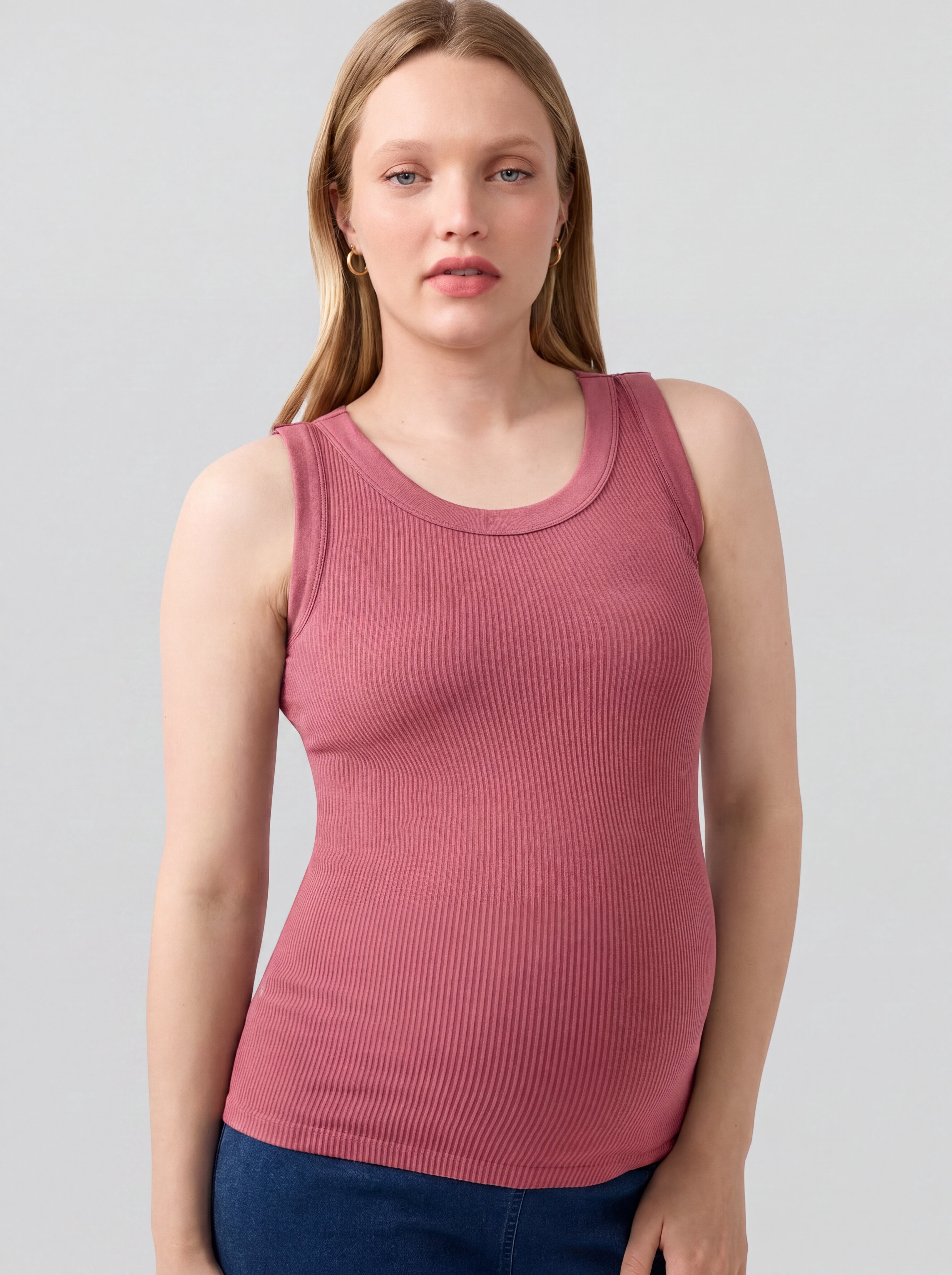 Ingrid & Isabel For Every Belly Women's Maternity Seamless Ribbed Tank Top, Sizes S-XXL