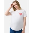 thumbnail image 1 of Ingrid & Isabel For Every Belly Women's Maternity Graphic Cotton T-Shirt, Sizes S-XXL, 1 of 8