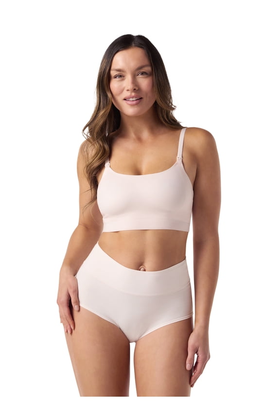 Women's Maternity & Nursing Breastfeeding Bonded Bra, SizesS-XXXL