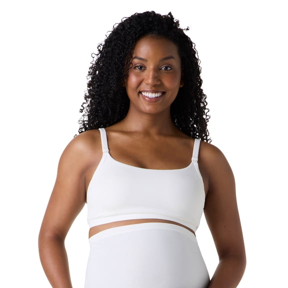 Ingrid & Isabel For Every Belly Women's Maternity & Nursing Breastfeeding Cotton Jersey Bralette, SizesS-4XL