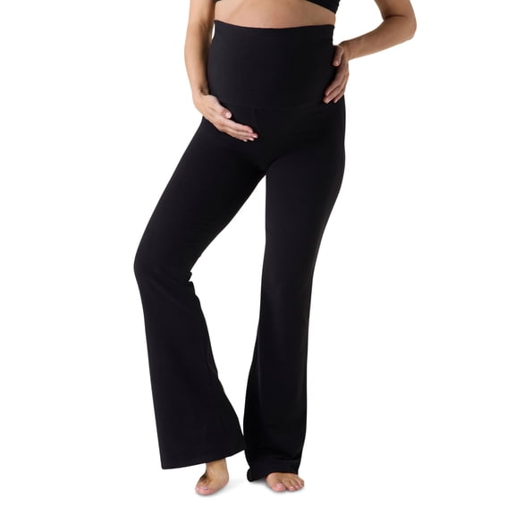 Ingrid & Isabel For Every Belly Women's Maternity Cotton Jersey Fold over Pant, Sizes S-XXXL