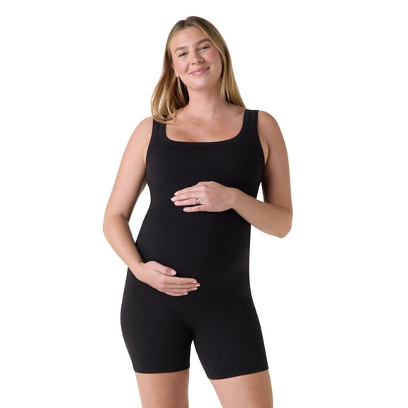 Ingrid & Isabel For Every Belly Women's Maternity Cotton Jersey Romper, Sizes S-XXXL
