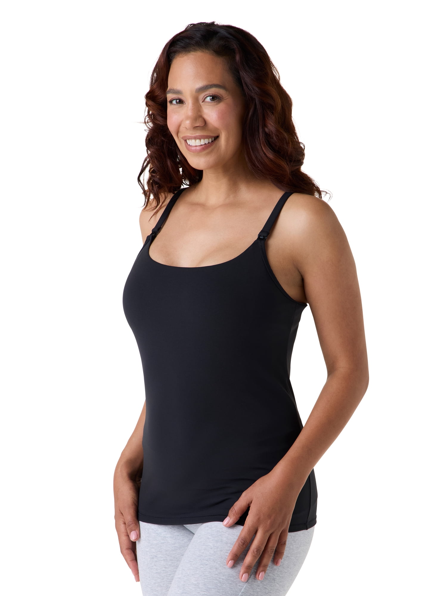 Ingrid & Isabel For Every Belly Women's Flexible Comfort Maternity Nursing Cami, Sizes S-XXXL