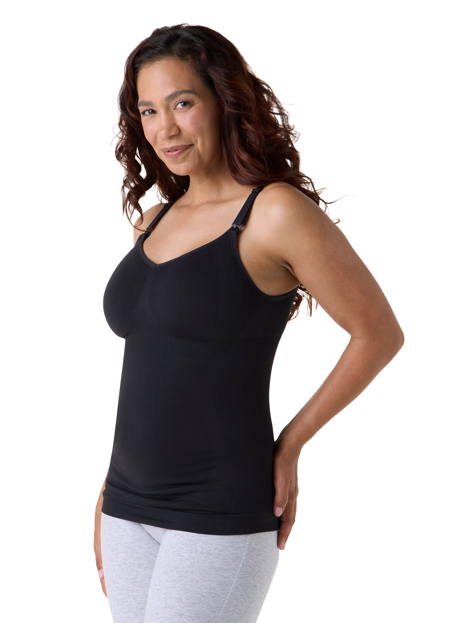 Ingrid & Isabel For Every Belly Women's Maternity Seamless Nursing Cami, Sizes S-XXXL