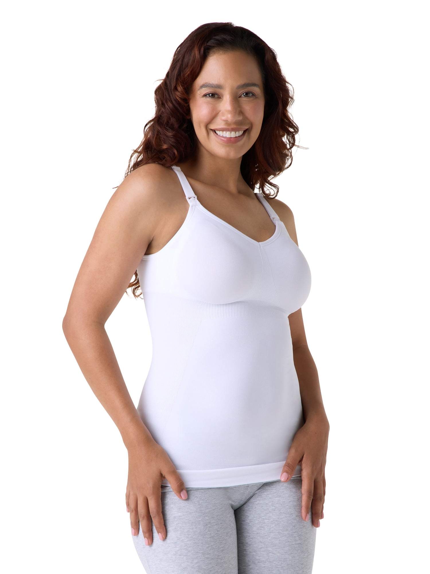 Ingrid & Isabel For Every Belly Women's Maternity Seamless Nursing Cami, Sizes S-XXXL