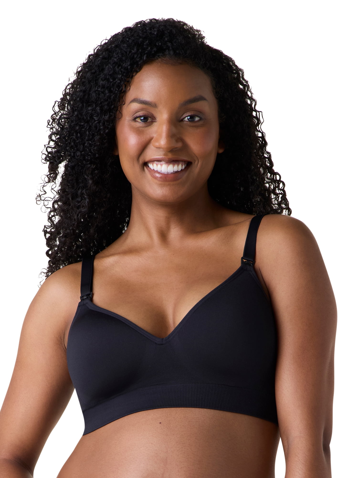Ingrid & Isabel For Every Belly Women's Maternity & Nursing Seamless Wire free Bra, SizesS-4XL