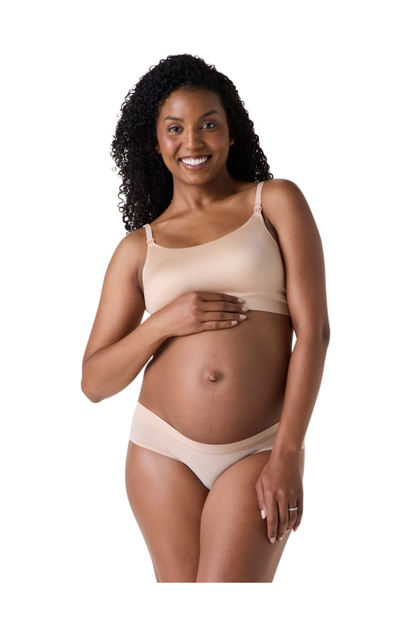 Women's Maternity Underbelly Brief Panties, 3-Pack, Sizes S-4XL