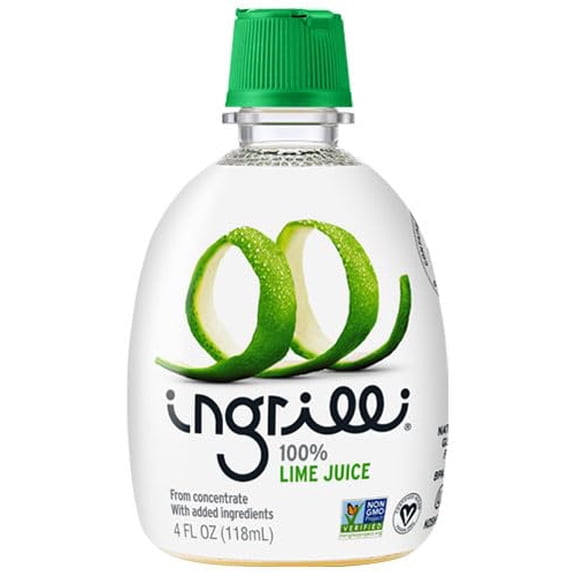 Ingrilli - Premium Mexican Lime Juice for Culinary Uses - 4 FO, Case of 24