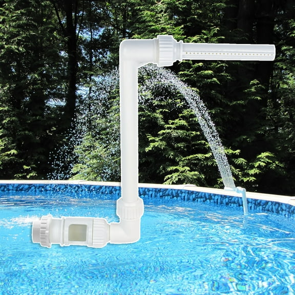 Adjustable Pool Water Fountain Waterfall Fun Inground Above Ground Swimming Pools Spray Relaxing Sprinkler